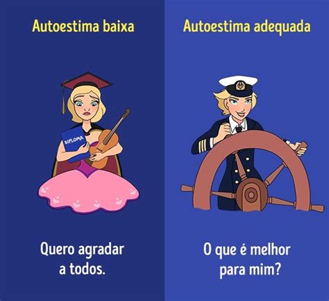 Autoestima Baixa Vs Autoestima Adequada Incr Vel