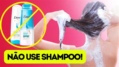 Como Lavar O Cabelo Sem Shampoo Fica Lindo Demais E Hidratado Youtube