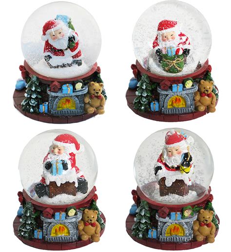 Bolas De Agua De Papa Noel Oliver Art