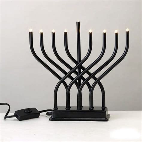 30 Modern Menorahs To Light Up Your Hanukkah Electric Menorah