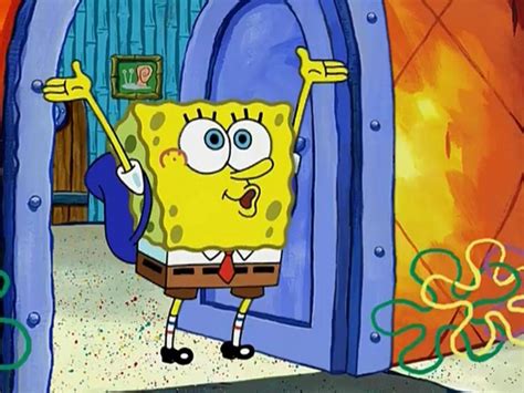 Image Spongebob Going To School Encyclopedia Spongebobia The