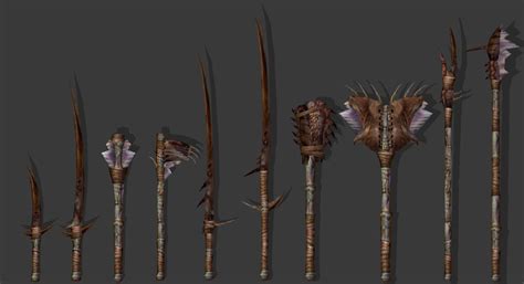 We Dreugh Weapons Png Tamriel Rebuilt