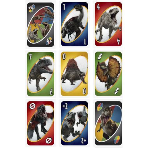 Mattel Uno Jurassic World 3 Juego De Cartas PcComponentes