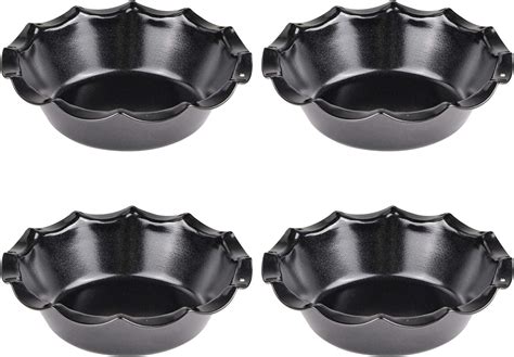 Webake Mini Pie Pan Set Of 4 Nonstick 5 Inch Pie Plate Baking Dish