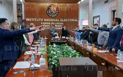 Rinden Protesta Consejeros Vocales Y Representantes Del INE