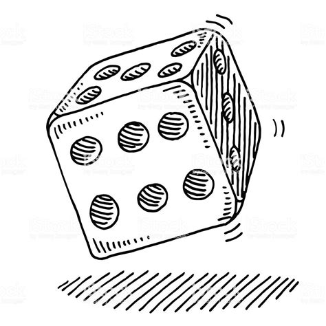 Rolling Dice Drawing At Jerry Fifield Blog