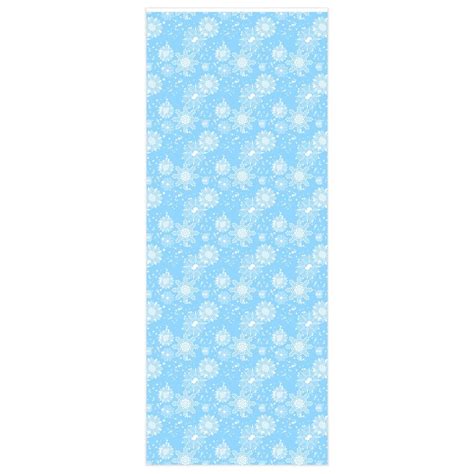 Blue and White Snowflake Wrapping Paper - Etsy