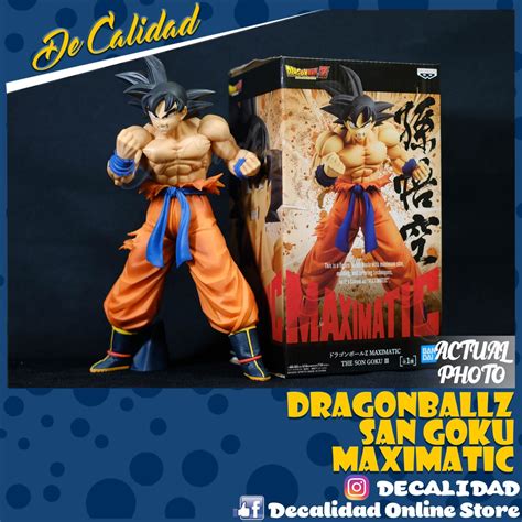 BL Maximatic Dragon Ball The Son Goku III Action Figure Shopee