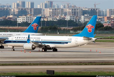 B K China Southern Airlines Boeing Max Photo By Jack Li Id