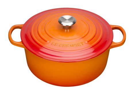 Le Creuset Signature Rund Gryta 28 Cm 6 7 Liter Vulkan