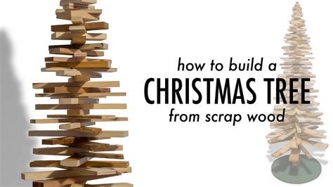 Diy Wooden Christmas Tree Youtube