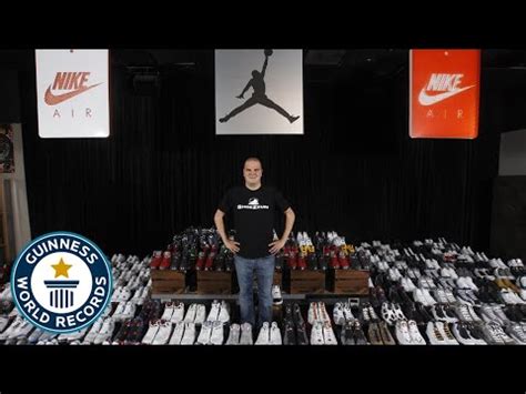 worlds largest sneaker collection guinness world records guinness