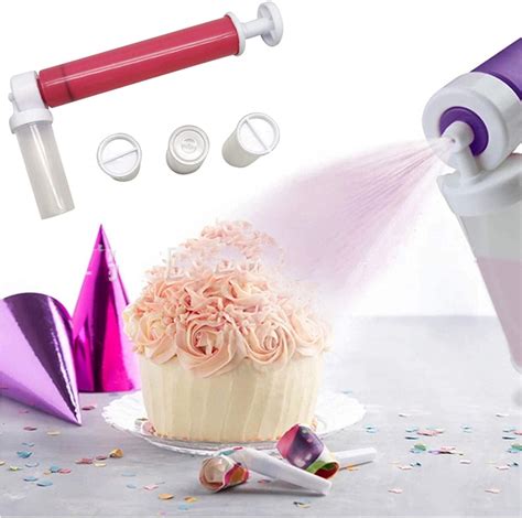 Buy Manual Airbrush For Decorating Cakes Adjustable Pressure Manual