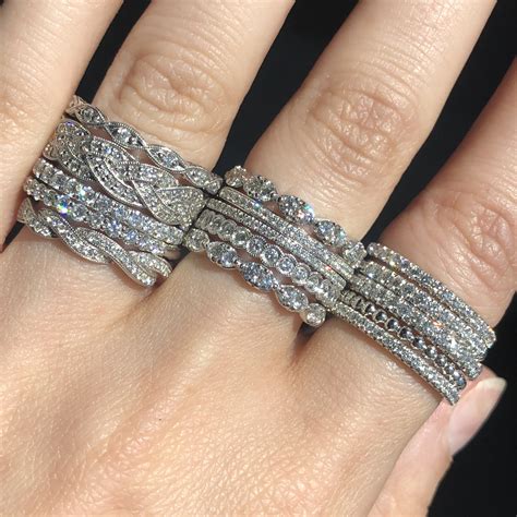 Ring Stack Styles For Wedding And Engagement Rings