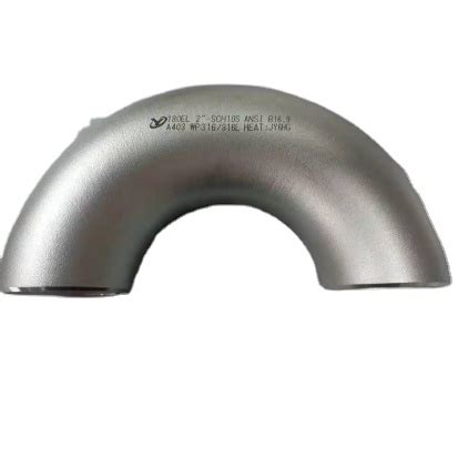 China SUS304 316 Stainless Steel Butt Weld Fittings Bw Lr Long Radius