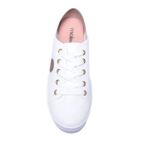 Tênis Moleca Casual Branco Feminino 113548