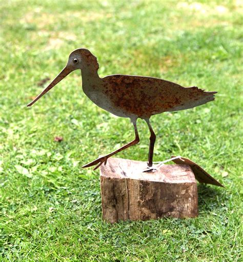 Metal Bird Sculpture (Redshank) - Tony Ladd Art