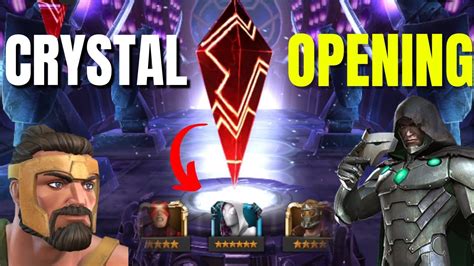 Mcoc Opening Some Cav Crystal Ceo Luck Marvel Contest Of Champions Youtube