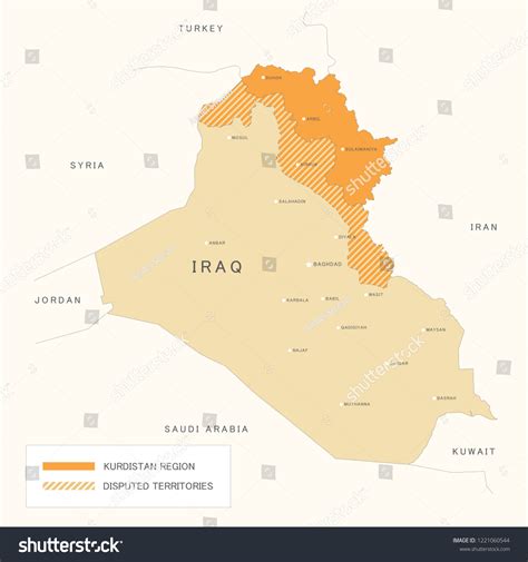 8 Kurdistan Geopolitical Map Images, Stock Photos & Vectors | Shutterstock