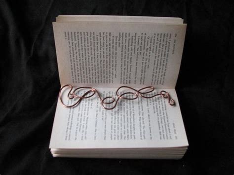 Items similar to Copper wire bookmark on Etsy