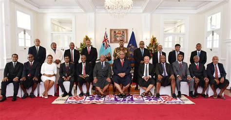 New Government Ministers Sworn In Office Of The Prime Minister Fiji