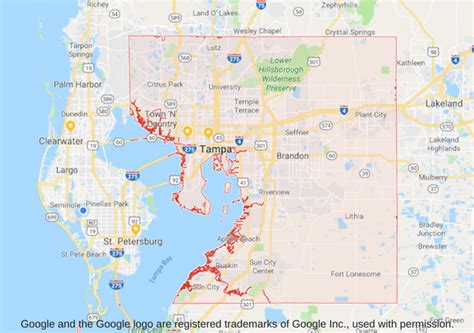 Zip Code Map Pinellas County Maps Model Online