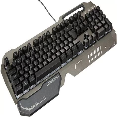 Teclado Gamer Multilaser Warrior Ragnar Led Tc Parcelamento Sem Juros