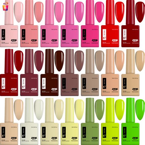 Cor De Esmalte Em Gel Em Alta