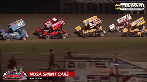 Nosa Sprint Car Feature Highlights River Cities Speedway