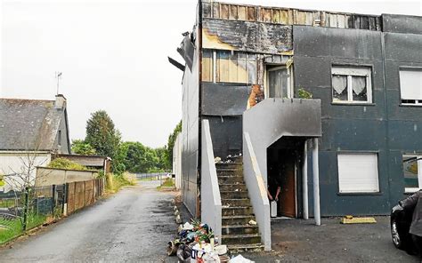 Incendie dans un immeuble dElven deux familles relogées Le Télégramme