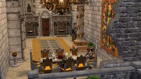 Throne Room Sims Medieval Medieval Decor Sims