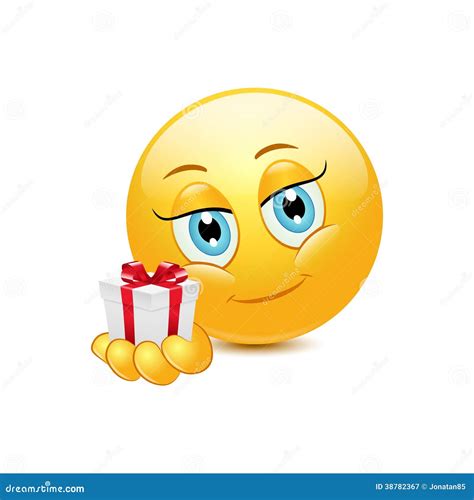 Emoticon Giving T Stock Vector Illustration Of Clipart 38782367