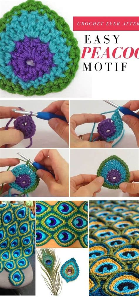 20 Creative Crochet Peacock Features Free Patterns For 2023