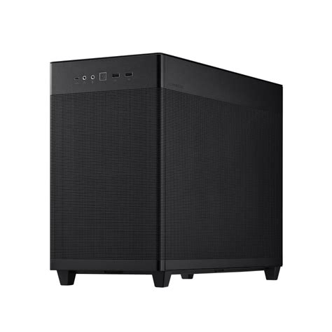 Asus Prime Ap201 Tempered Glass Microatx Case Black Asus