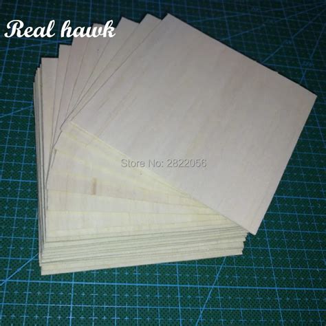 100x100x0,75 мм AAA + Balsa деревянные листы модель Balsa дерево для ...