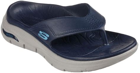 Skechers Synthetic Foamies Arch Fit Dress Code Flip Flop Thong Sandals From Finish Line In