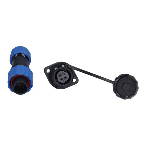 Sp16 Flange Waterproof Aviation Plug Socket Ip68 Male And Female Butt