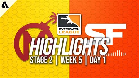 Florida Mayhem Vs San Francisco Shock Overwatch League Highlights OWL