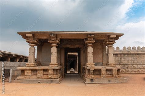 Hazara Rama Temple In Hampi Has Bas Reliefs Depicting The Story Of