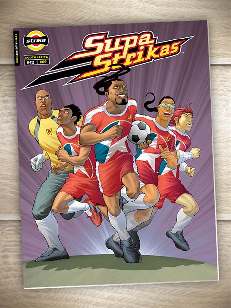 Supa Strikas Football Comic on Behance