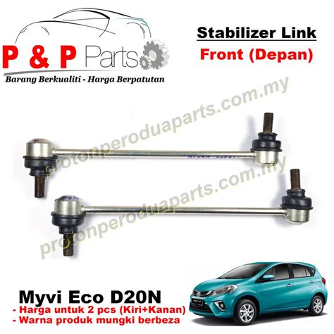 Front Absorber Stabilizer Suspension Link Depan Perodua Myvi Old Lagi