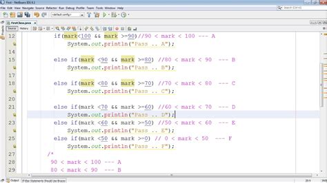 24 Nested If Statement In Java الجملة الشرطية المتداخلة في لغة جافا