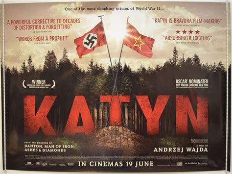 Katyn Original Cinema Quad Movie Poster Andrzej Wajda Andrzej