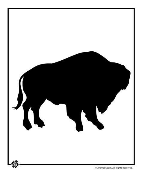 Buffalo Template | Woo! Jr. Kids Activities : Children's Publishing