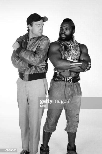 Dwight Schultz As Howling Mad Murdock Mr T As Ba Baracus