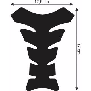 Tankpad Adesivo Protetor Tanque Xj Branco Preto Resitank Shopee Brasil