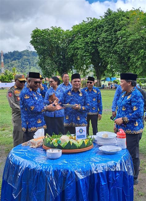 Pj Bupati Manderi Jadi Irup Memperingati Hut Korpri Ke Mepago Co