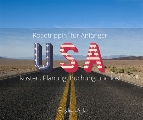 Usa Rundreise Planen So Geht S