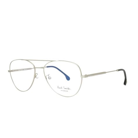 Paul Smith Angus V2 Rx Frames Aviator 58 17 145 Matte Silver