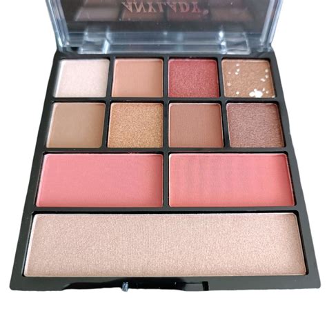 Palette De Maquillage Ultra Nude Yeux Et Visage 11 Couleurs 9x9